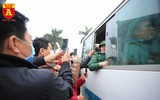 Nụ cười của những tân binh Hà Nội trong ngày hội tòng quân